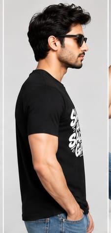 Unisex Standard Crew T-Shirt - Salary Aayi, Salary Gayi